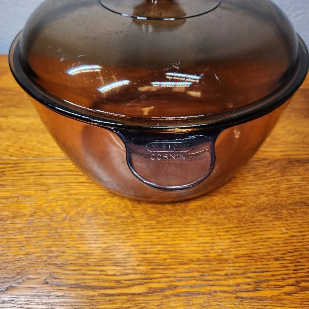 Corning visions 4.5 L Amber dutch oven